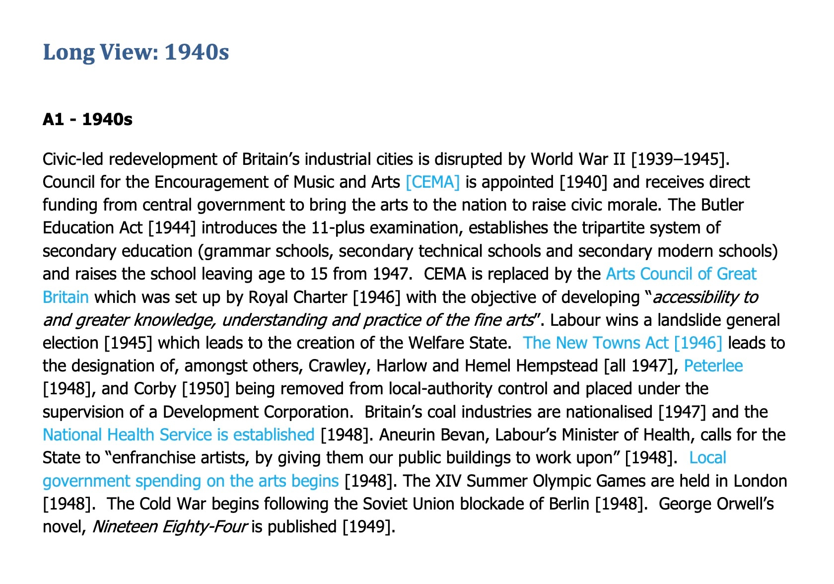 The Long View The Jubilee Arts Archive 197494